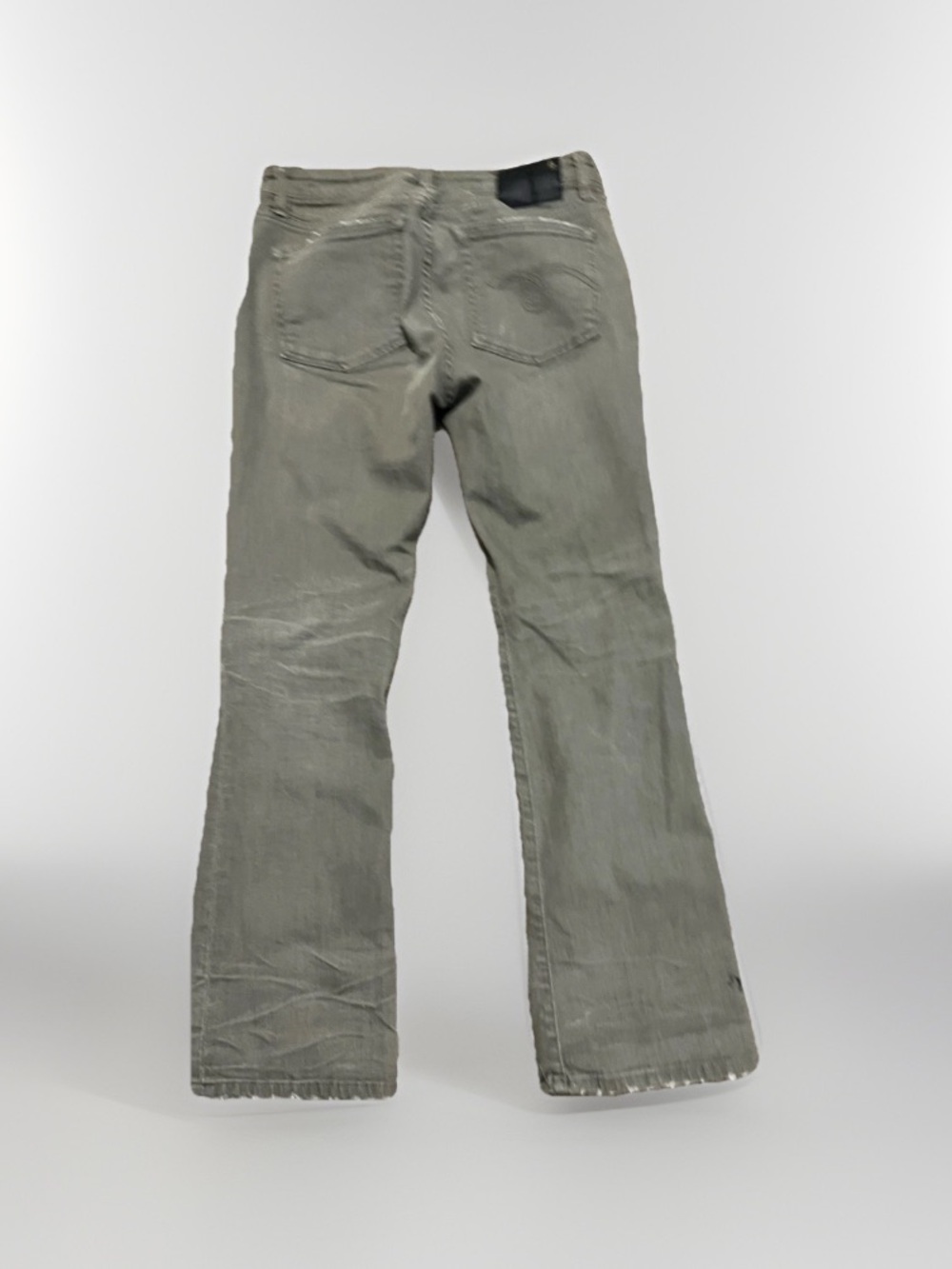 R13 kick fit olive green stretch 26 made in Italy - Picture 6 of 12